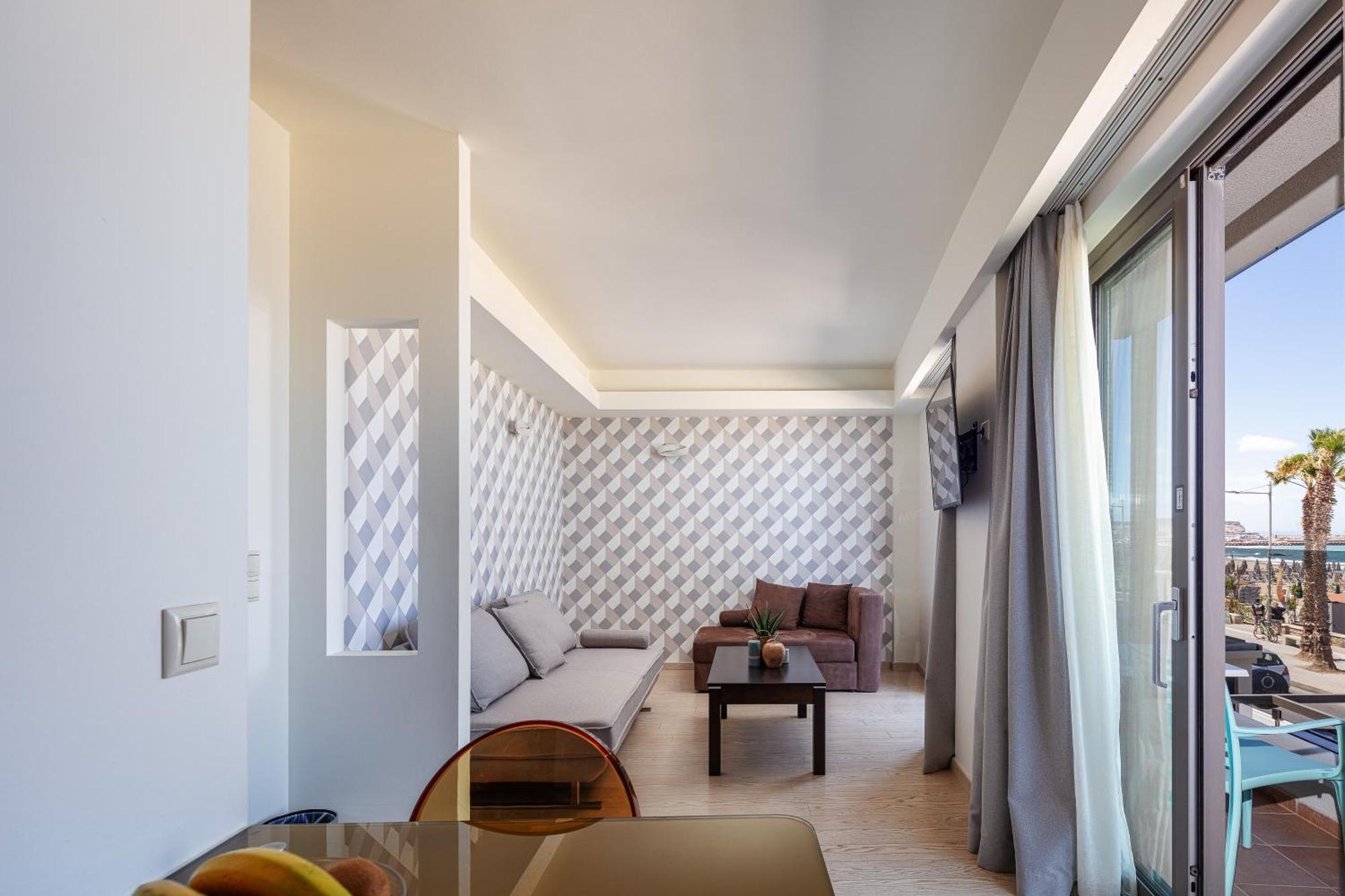 Steris Elegant Beach Hotel & Apartments Rethymno  Ngoại thất bức ảnh