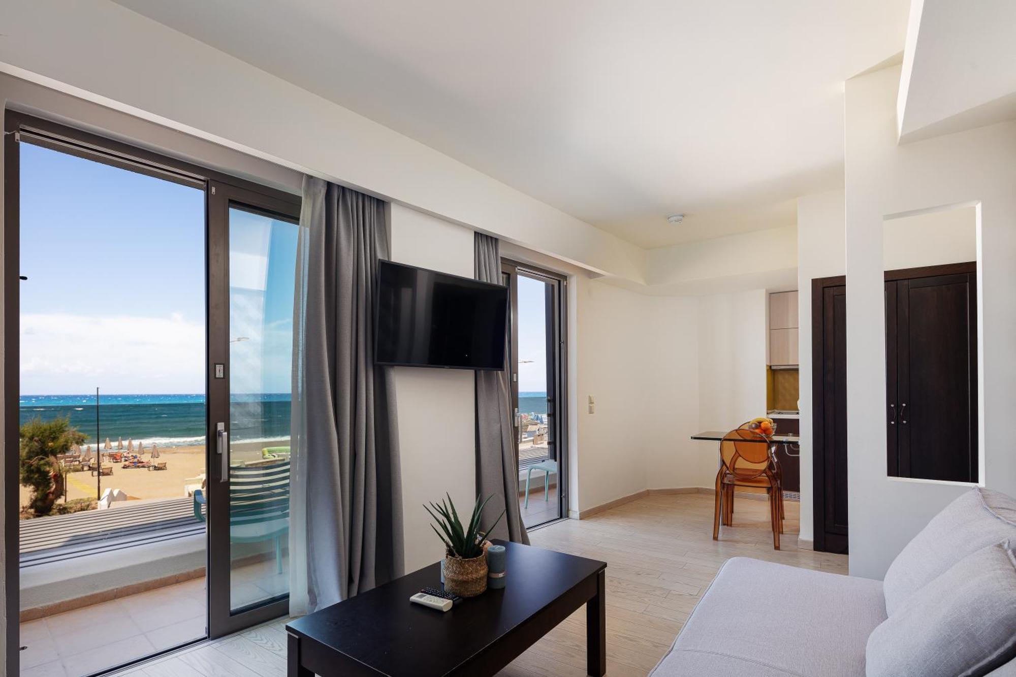 Steris Elegant Beach Hotel & Apartments Rethymno  Ngoại thất bức ảnh