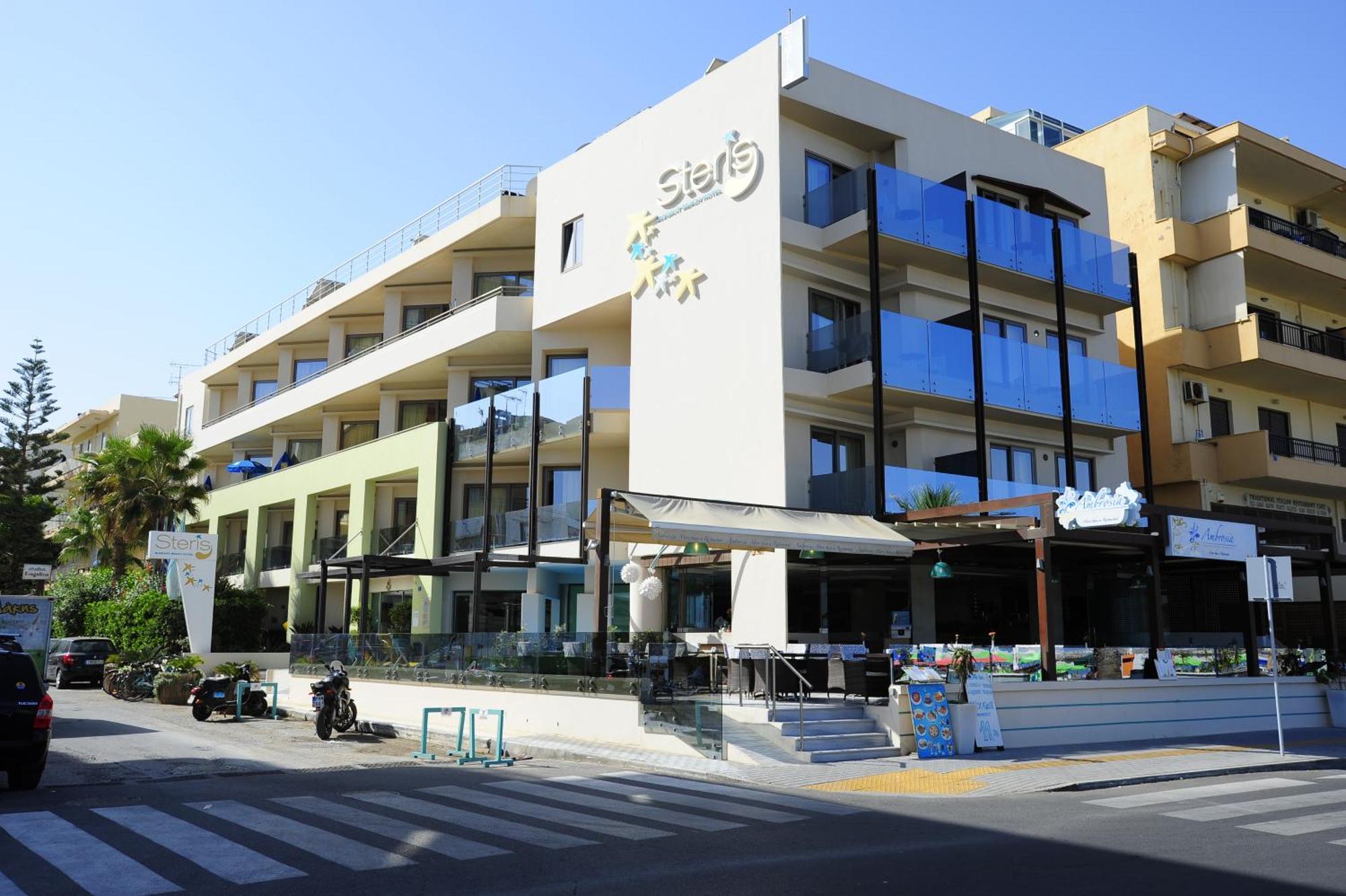 Steris Elegant Beach Hotel & Apartments Rethymno  Ngoại thất bức ảnh