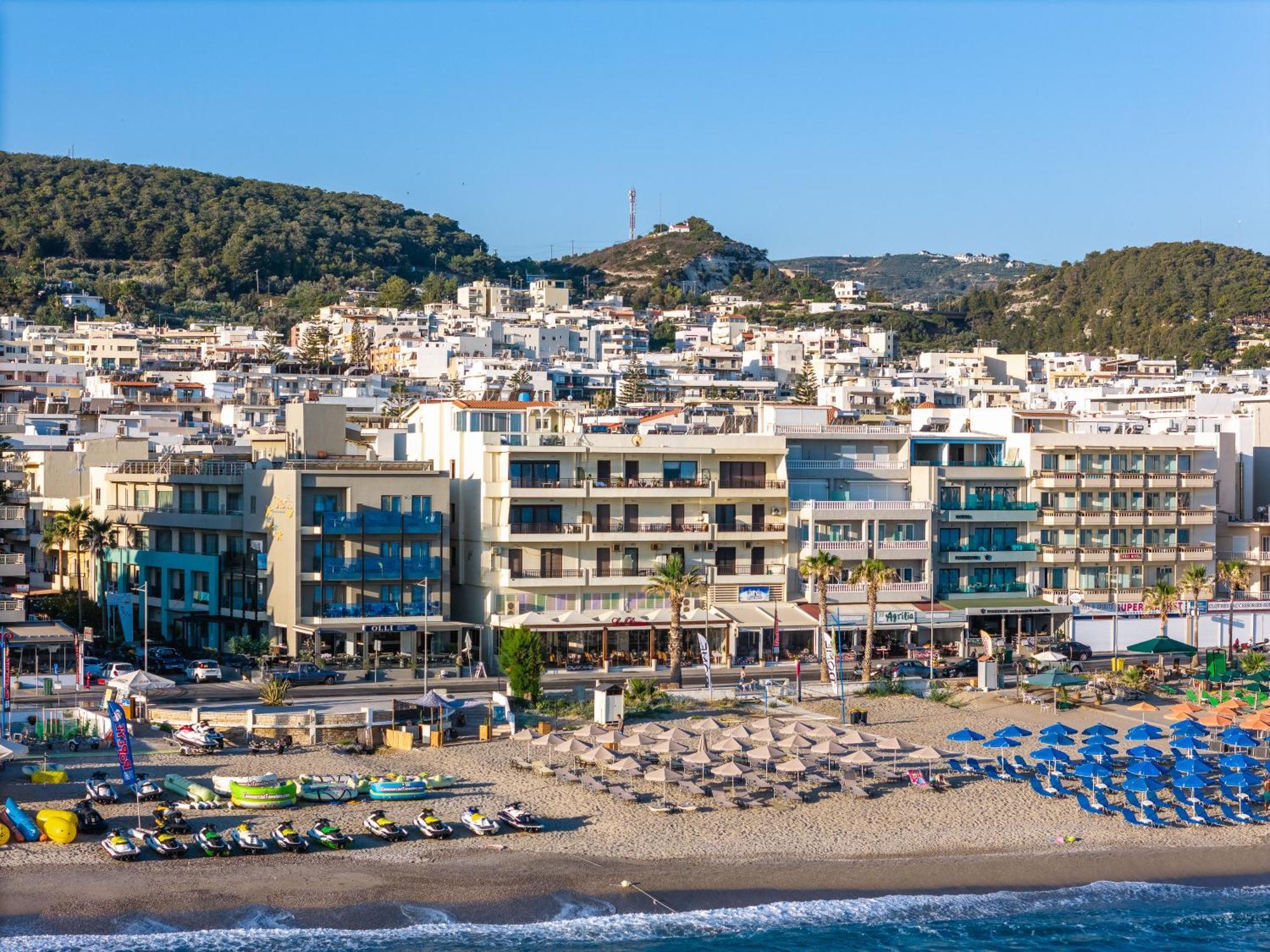 Steris Elegant Beach Hotel & Apartments Rethymno  Ngoại thất bức ảnh